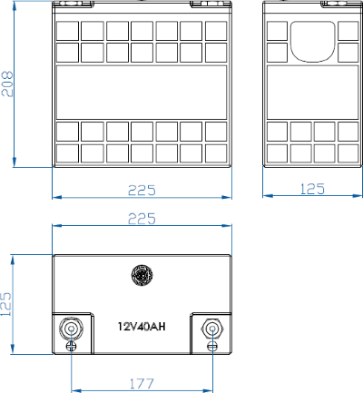 WB-LP12V40AH